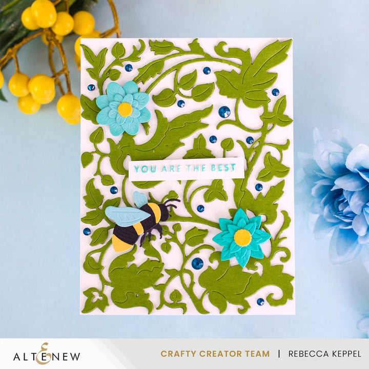 Embossing Folder Mini Sentiments 3D Embossing folder