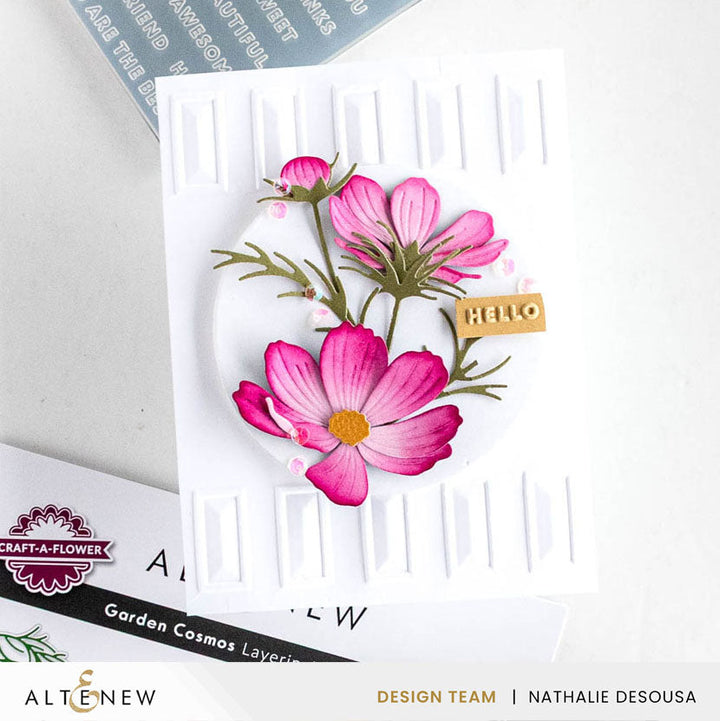 Embossing Folder Mini Sentiments 3D Embossing folder