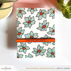 Embossing Folder Mini Sentiments 3D Embossing folder