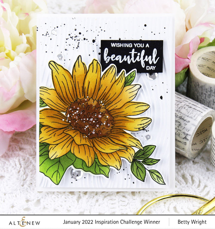 Embossing Folder Modern Lines 3D Embossing Folder
