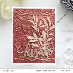 Embossing Folder Motif Tile 3D Embossing Folder