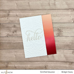 Embossing Folder Motif Tile 3D Embossing Folder