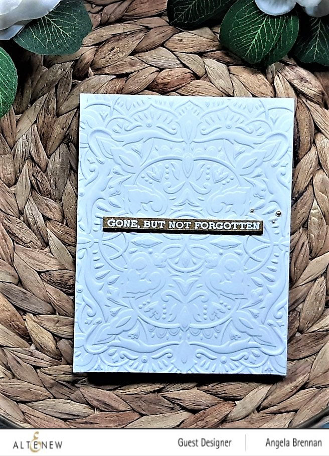 Embossing Folder Motif Tile 3D Embossing Folder