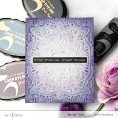 Embossing Folder Motif Tile 3D Embossing Folder