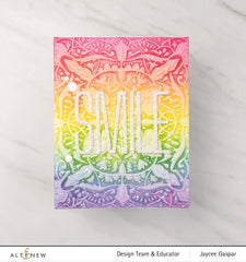 Embossing Folder Motif Tile 3D Embossing Folder
