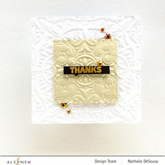 Embossing Folder Motif Tile 3D Embossing Folder