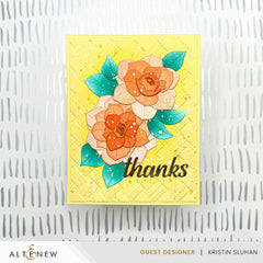 Embossing Folder Natural Wicker Pattern 3D Embossing Folder