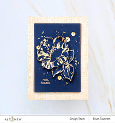 Embossing Folder Organic Linen 3D Embossing Folder