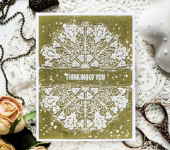 Embossing Folder Ornamental Feature 3D Embossing Folder