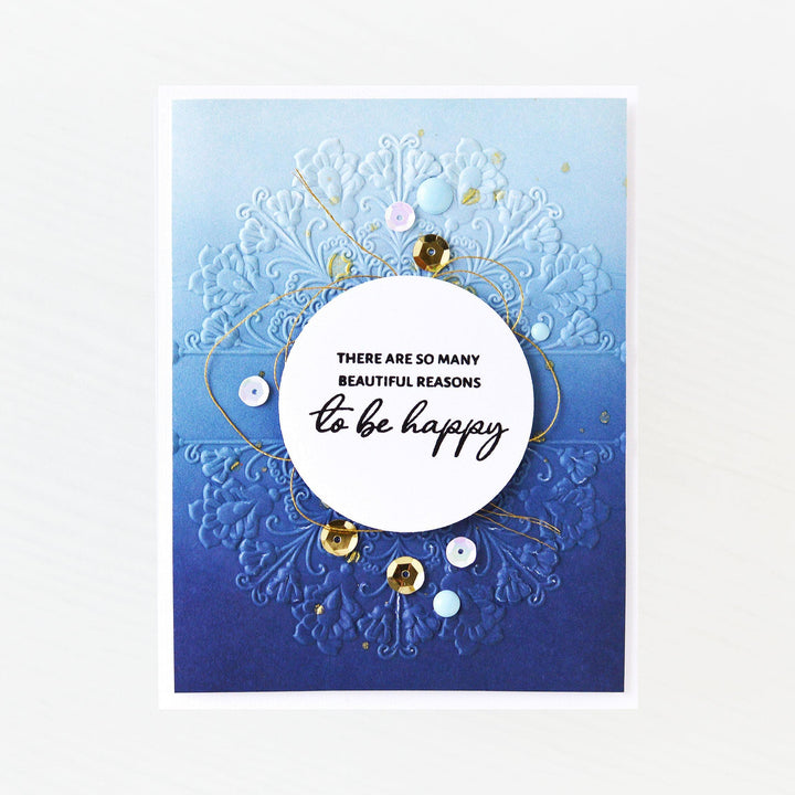 Embossing Folder Ornamental Feature 3D Embossing Folder