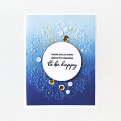 Embossing Folder Ornamental Feature 3D Embossing Folder
