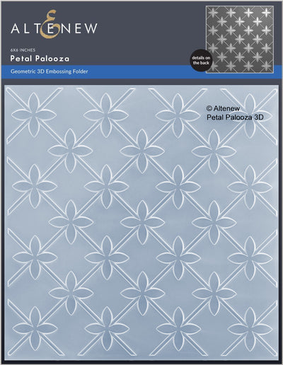 Embossing Folder Petal Palooza 3D Embossing Folder