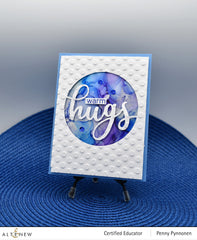 Embossing Folder Playful Circles 3D Embossing Folder