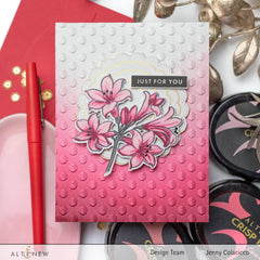 Embossing Folder Playful Circles 3D Embossing Folder
