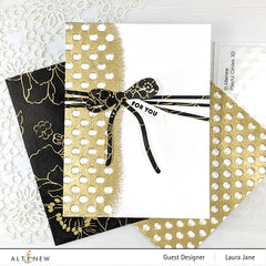 Embossing Folder Playful Circles 3D Embossing Folder