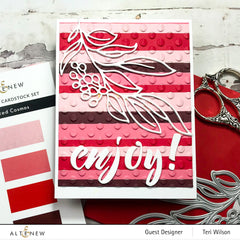 Embossing Folder Playful Circles 3D Embossing Folder