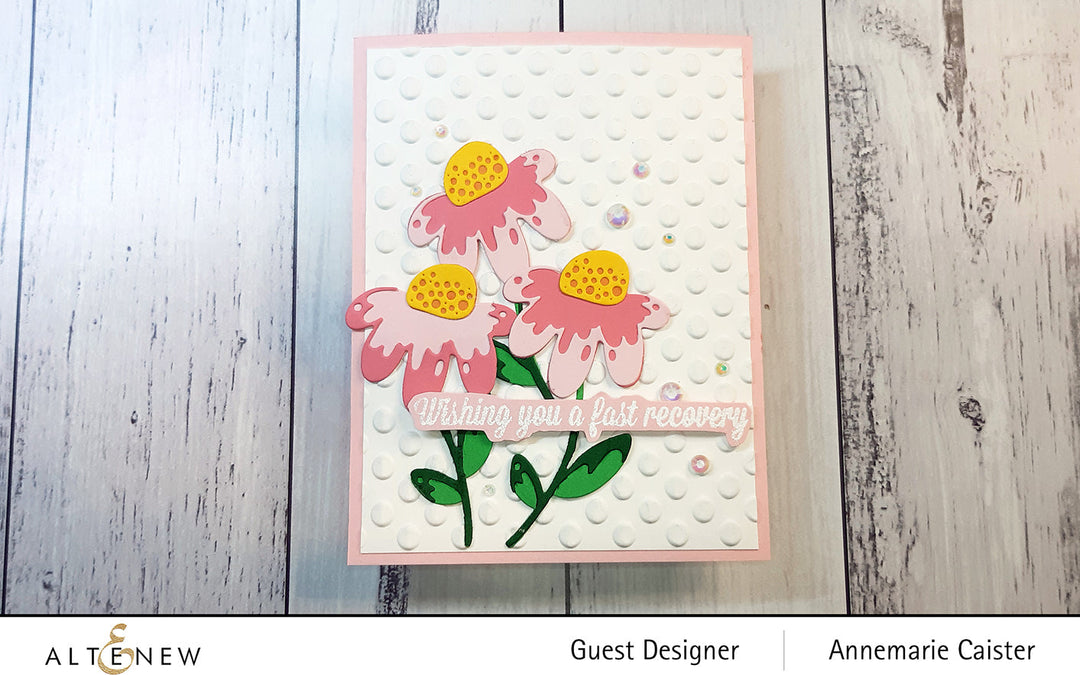 Embossing Folder Playful Circles 3D Embossing Folder