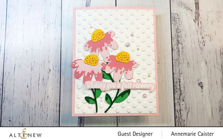 Embossing Folder Playful Circles 3D Embossing Folder