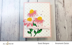 Embossing Folder Playful Circles 3D Embossing Folder