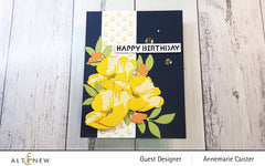 Embossing Folder Playful Circles 3D Embossing Folder