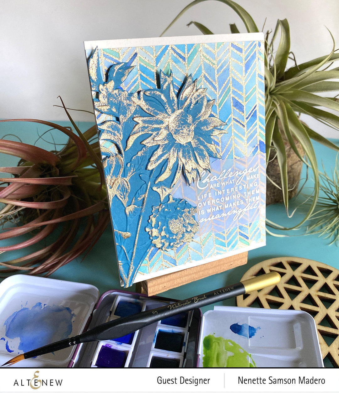 Embossing Folder Pressed Flowers 3D Embossing Folder
