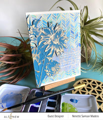 Embossing Folder Pressed Flowers 3D Embossing Folder
