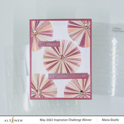 Embossing Folder Raised Sentiments 3D Embossing Folder