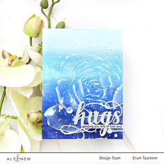 Embossing Folder Rosy 3D Embossing Folder