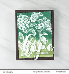 Embossing Folder Scalloped Flowers 3D Embossing Folder