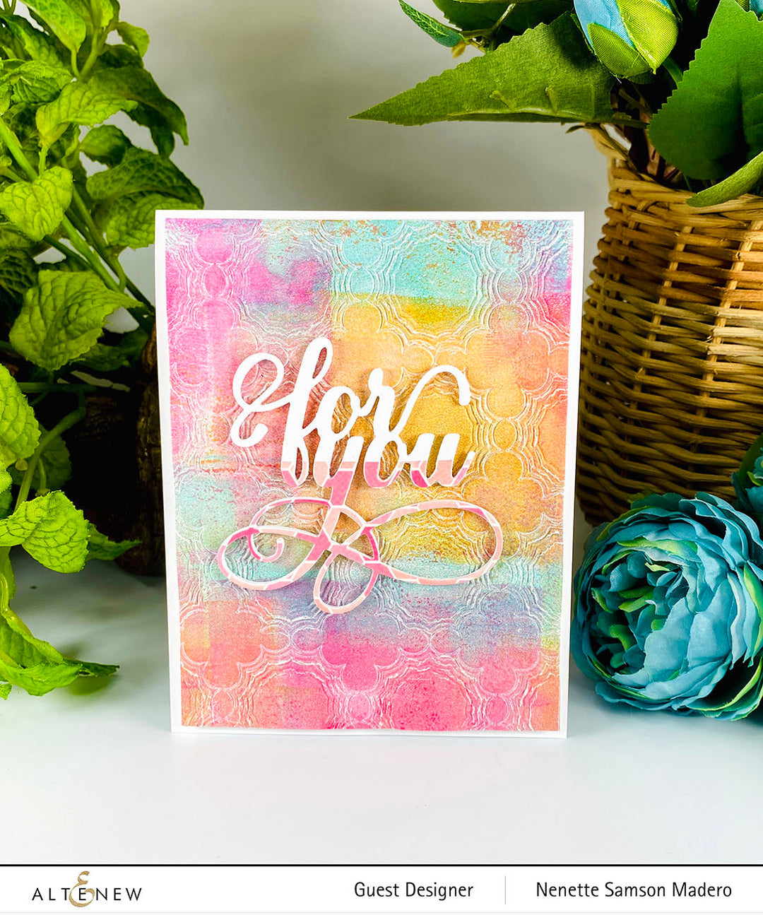 Embossing Folder Starburst 3D Embossing Folder
