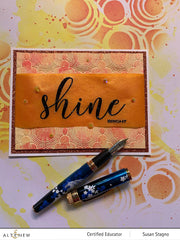 Embossing Folder Starburst 3D Embossing Folder
