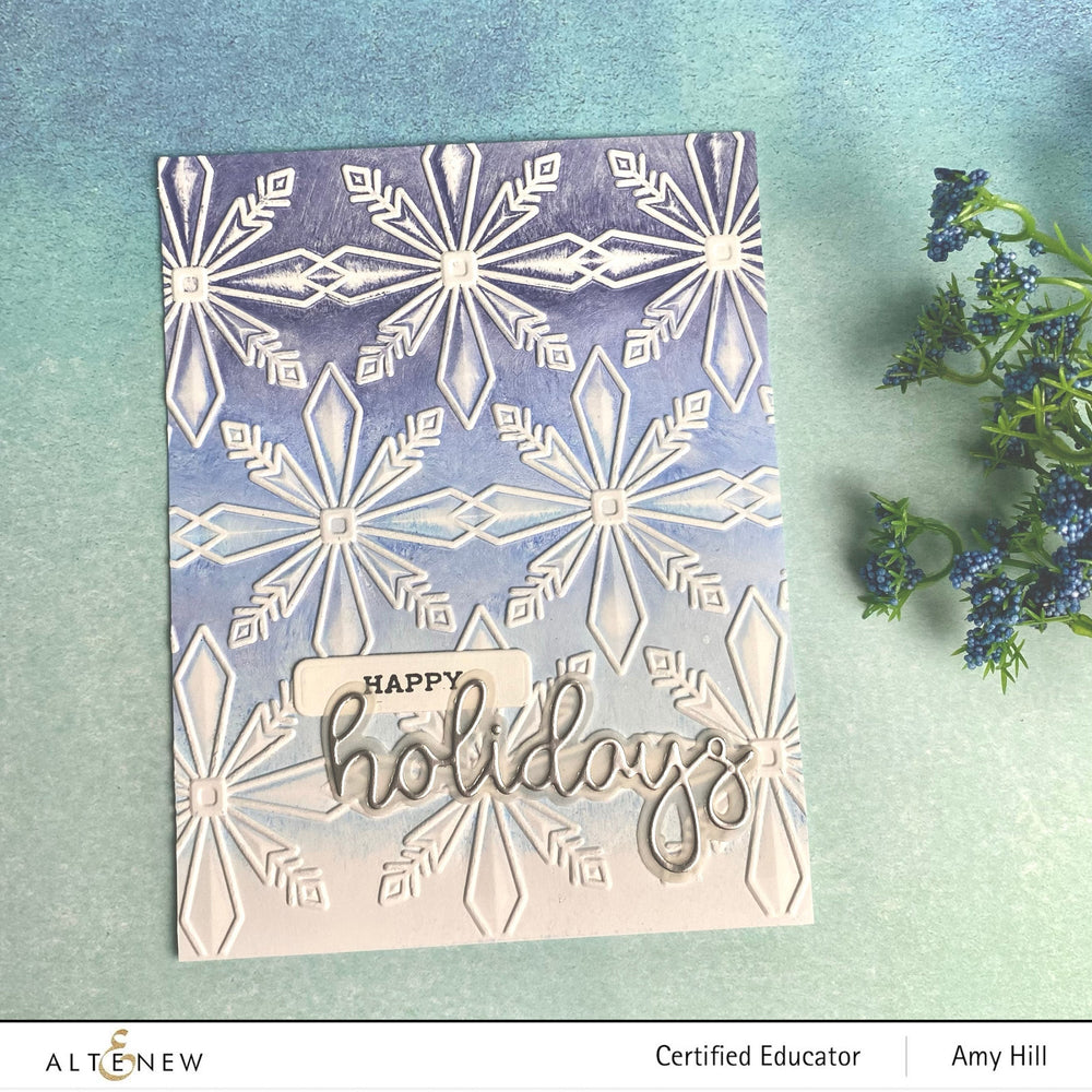 Embossing Folder Starry Patterns 3D Embossing Folder
