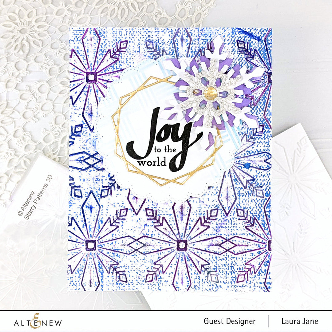 Embossing Folder Starry Patterns 3D Embossing Folder