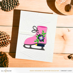 Embossing Folder Stellar Cascade 3D Embossing Folder