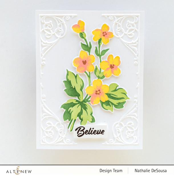 Embossing Folder Storybook Frame 3D Embossing Folder