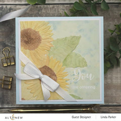 Embossing Folder Sunflower Bundle 3D Embossing Folder