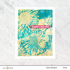 Embossing Folder Sunflower Bundle 3D Embossing Folder