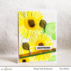 Embossing Folder Sunflower Bundle 3D Embossing Folder