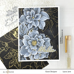 Embossing Folder Sunshine Blossoms 3D Embossing Folder