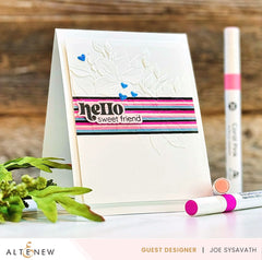 Embossing Folder Sweet Jasmine Embossing Folder