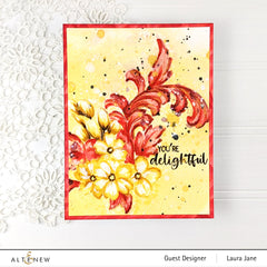 Embossing Folder Sylvan Baroque 3D Embossing Folder