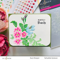 Embossing Folder Sylvan Baroque 3D Embossing Folder