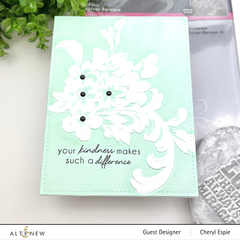 Embossing Folder Sylvan Baroque 3D Embossing Folder