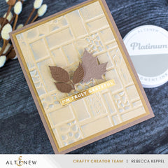 Embossing Folder Textured Tiles 3D Embossing Folder