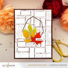 Embossing Folder Textured Tiles 3D Embossing Folder