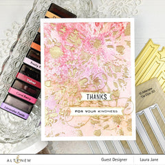Embossing Folder Tie Dye 3D Embossing Folder