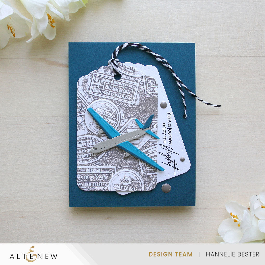 Embossing Folder Wanderlust 3D Embossing Folder