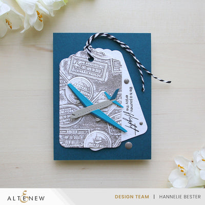 Embossing Folder Wanderlust 3D Embossing Folder
