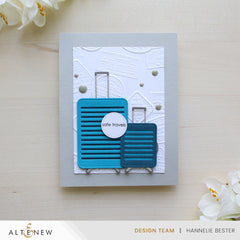 Embossing Folder Wanderlust 3D Embossing Folder