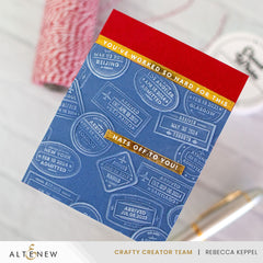 Embossing Folder Wanderlust 3D Embossing Folder